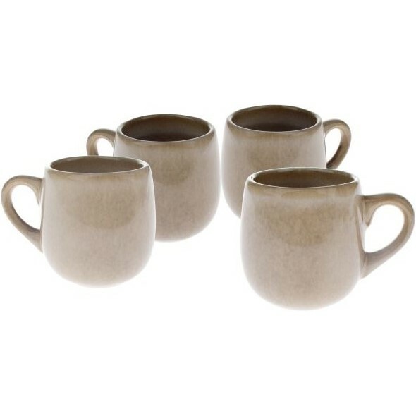 Sada 4 keramických hrnků Warm 100 ml