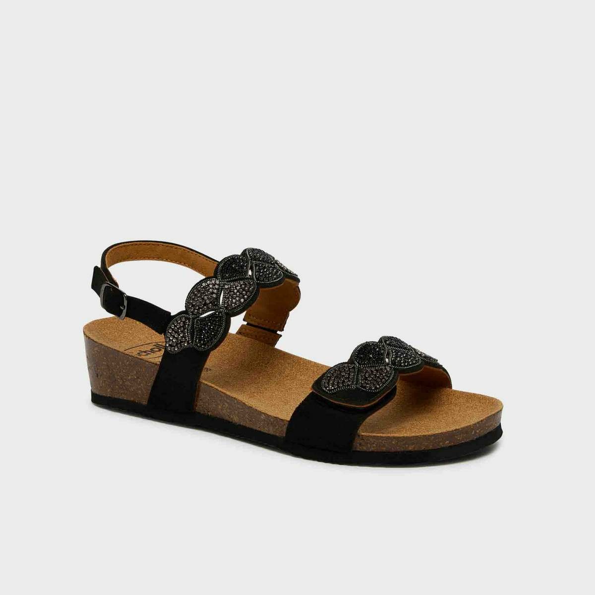 Scholl Pantofle Abu Dhabi Sandal černá