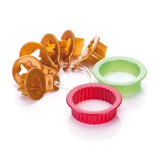 Tescoma DELÍCIA vánoční vykrajovátka na linecké cukroví 8 ks