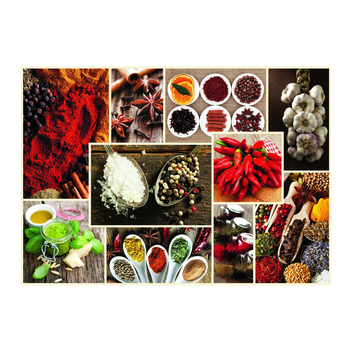 Trefl Kuchyňská výzdoba Koření 1000 dílků