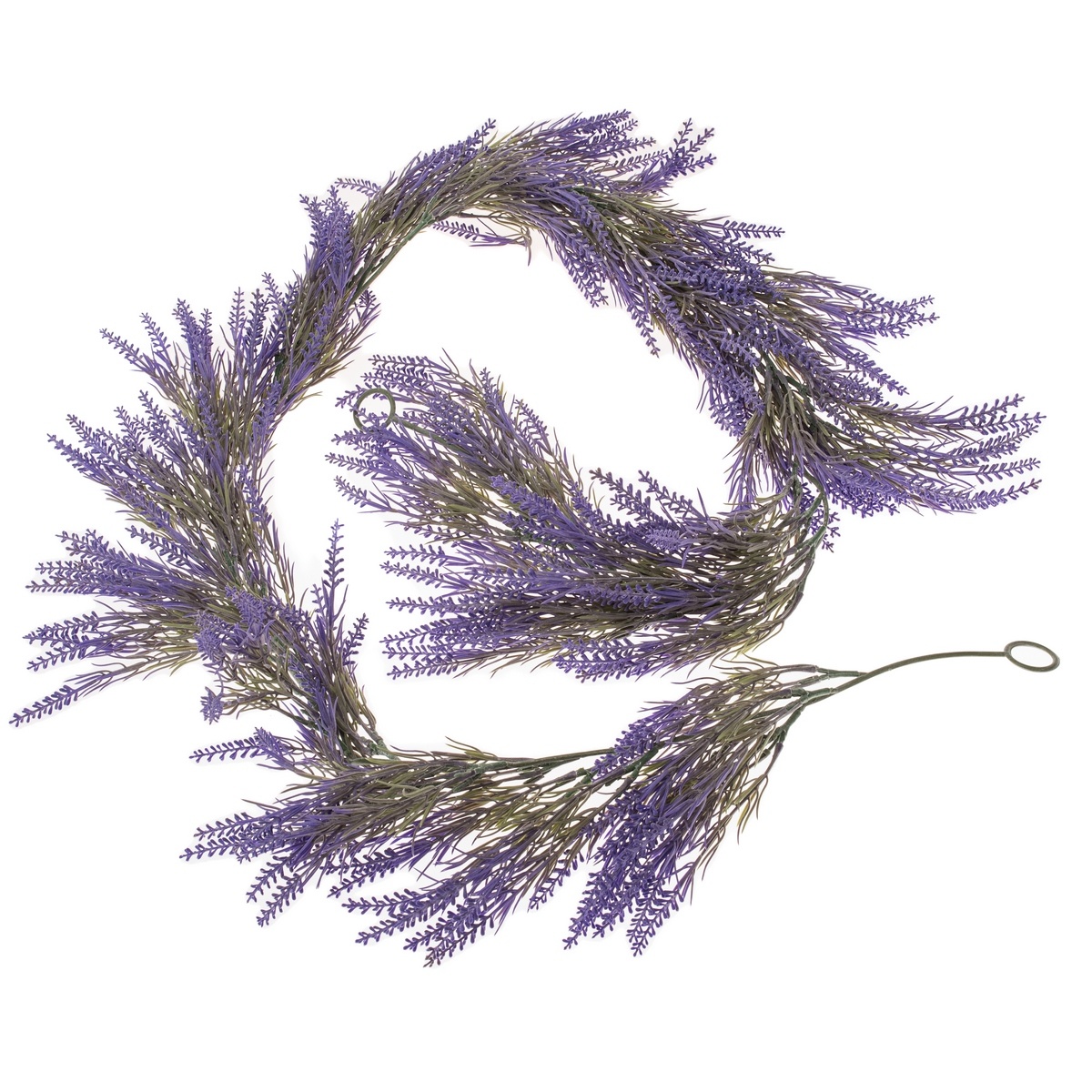 Umělá girlanda Levandule