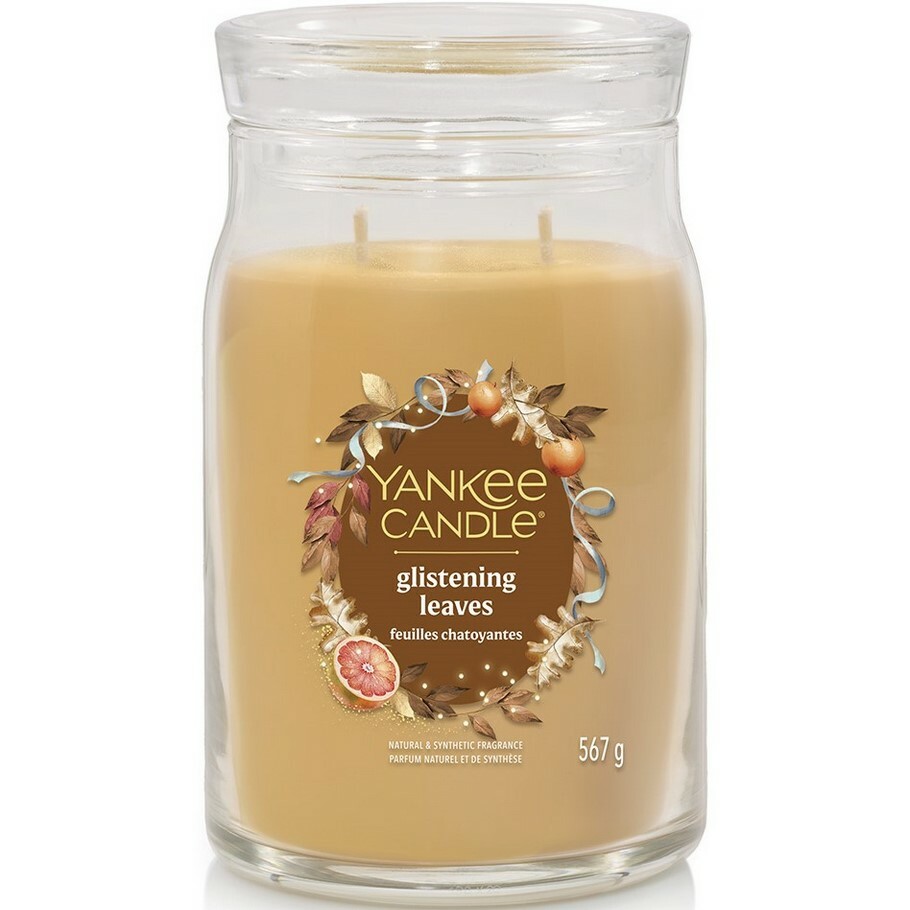 Yankee Candle Vonná svíčka velká Signature Glistening Leaves