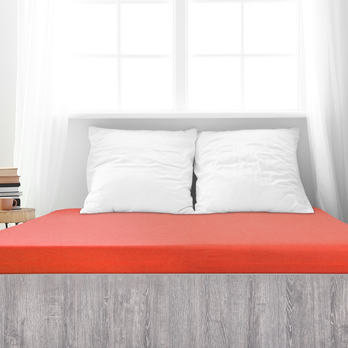 4Home froté prostěradlo Ideál jahodová