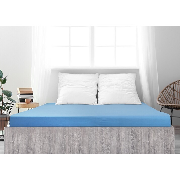 4Home jersey prostěradlo Ideál nebesky modrá