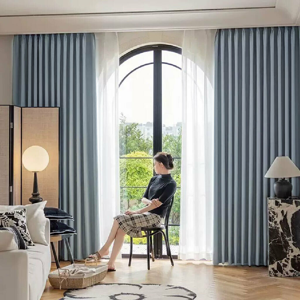 ARÔME HOME Závěs zatemňovací modro-šedá