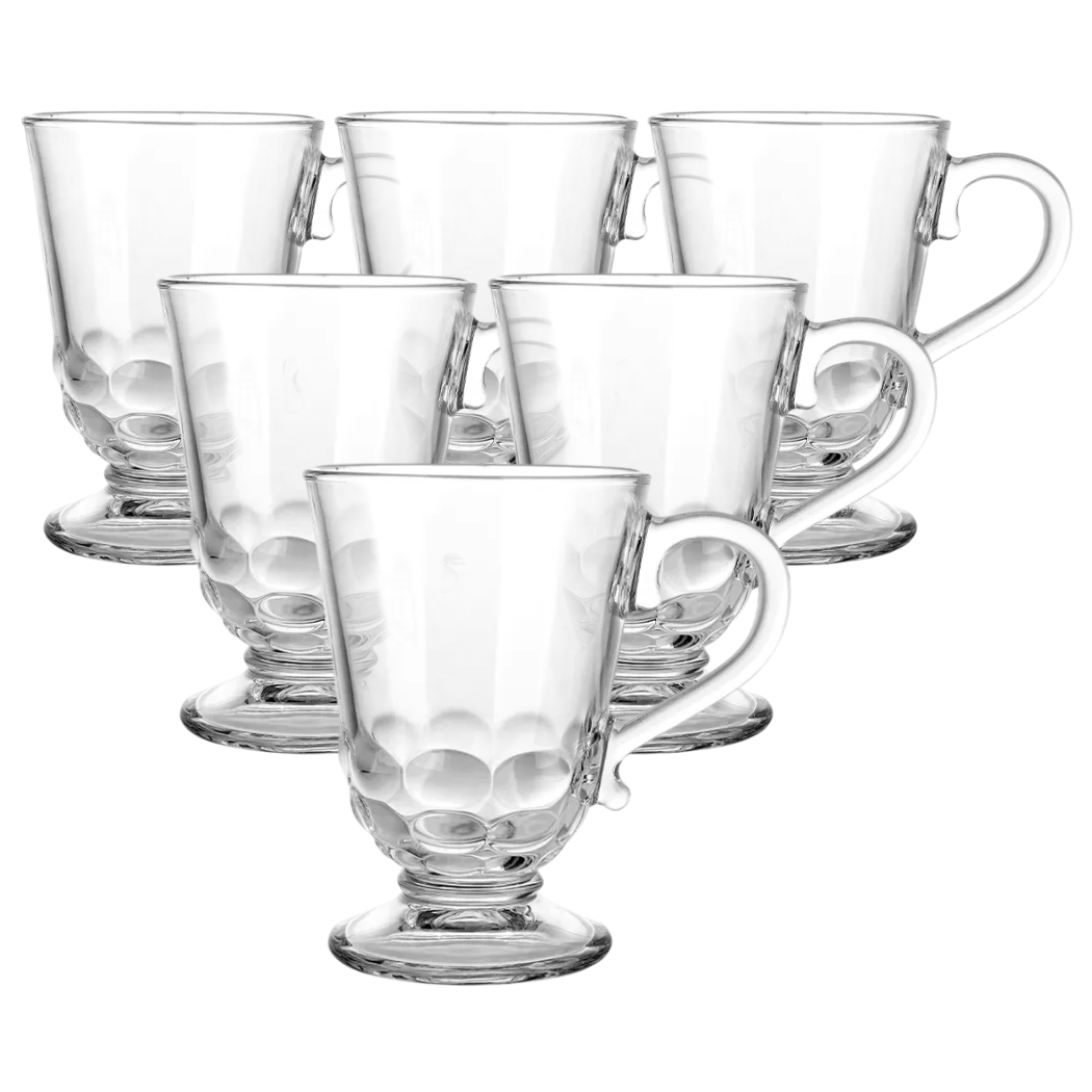 Altom Sada sklenic na nožce Siena Beads 320 ml