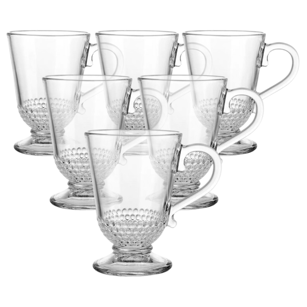 Altom Sada sklenic na nožce Siena Pearls 320 ml