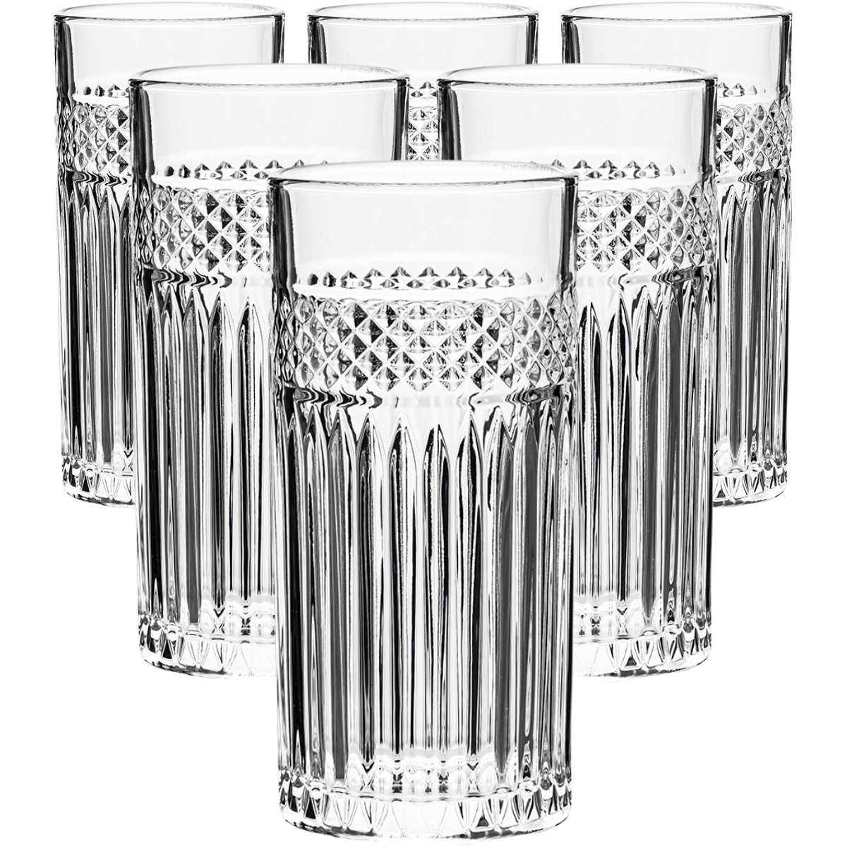 Altom Sada vysokých sklenic Greta 360 ml