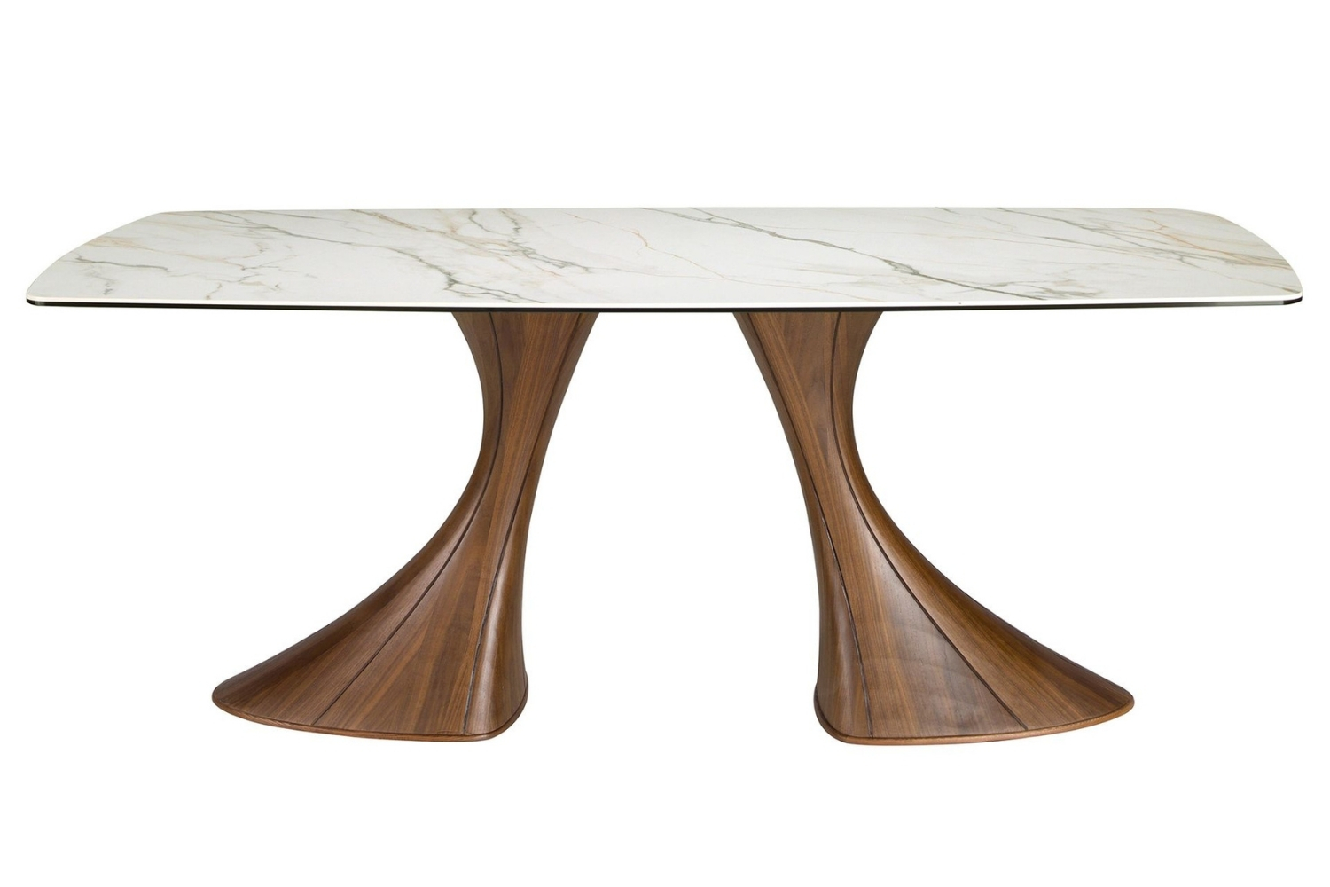 Angel Cerdá Ořechový jídelní stůl No. 1174