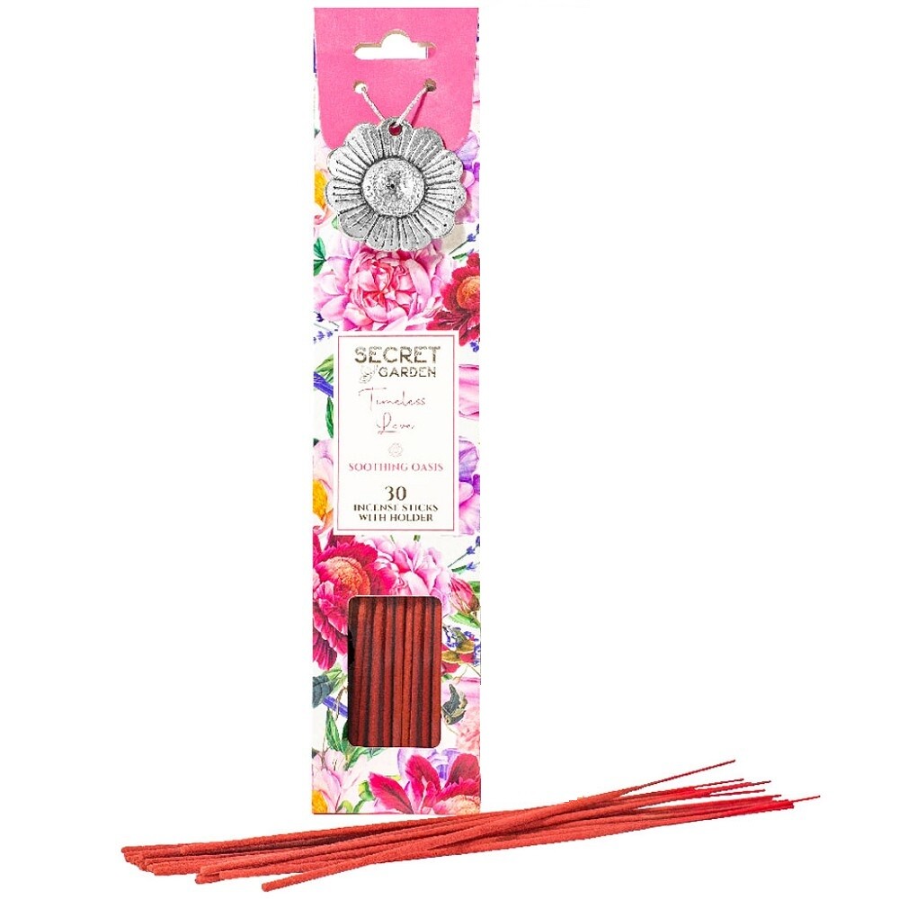 Arome Secret garden 30 vonných tyčinek + kovový držák