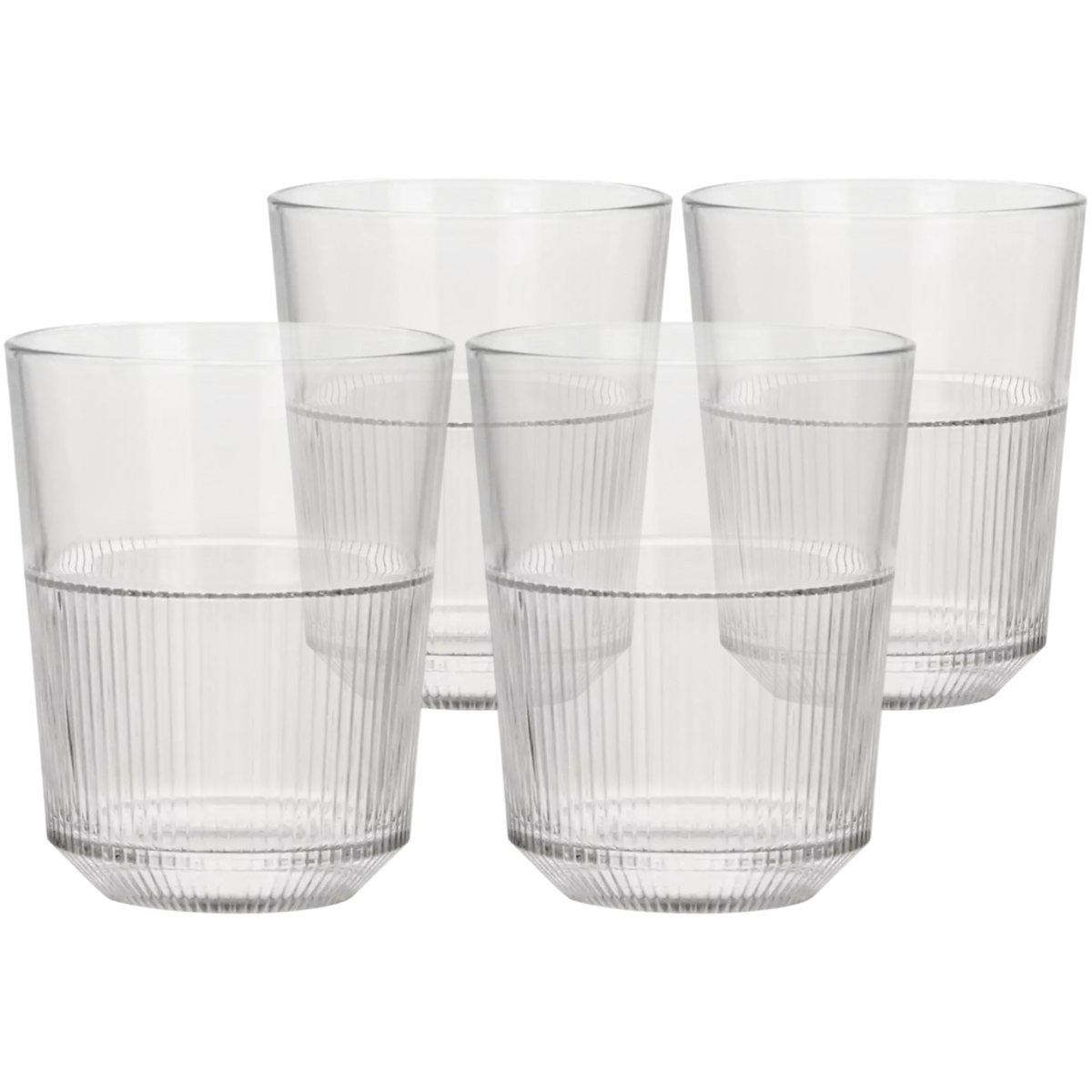 Atmós Fera Sada sklenic s vroubky Old 320 ml