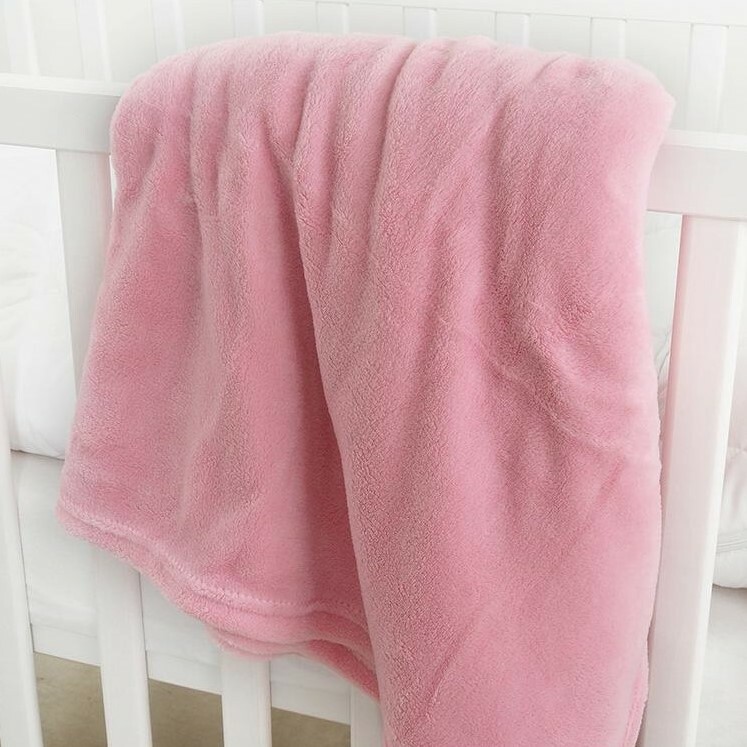 B.E.S. Petrovice Dětská deka mikroflanel exclusive růžová