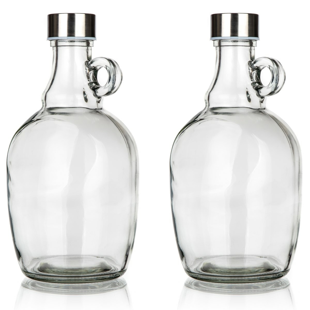 Banquet Sada skleněných demižonů s víčkem Declan 2 ks