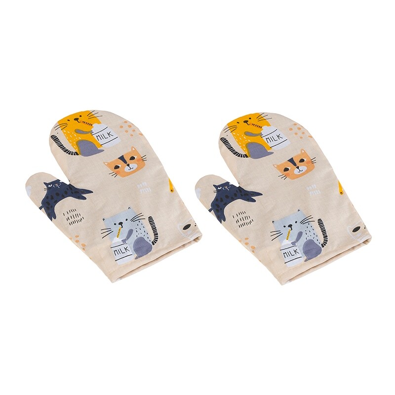 Bellatex Kuchyňská chňapka Kočka béžová