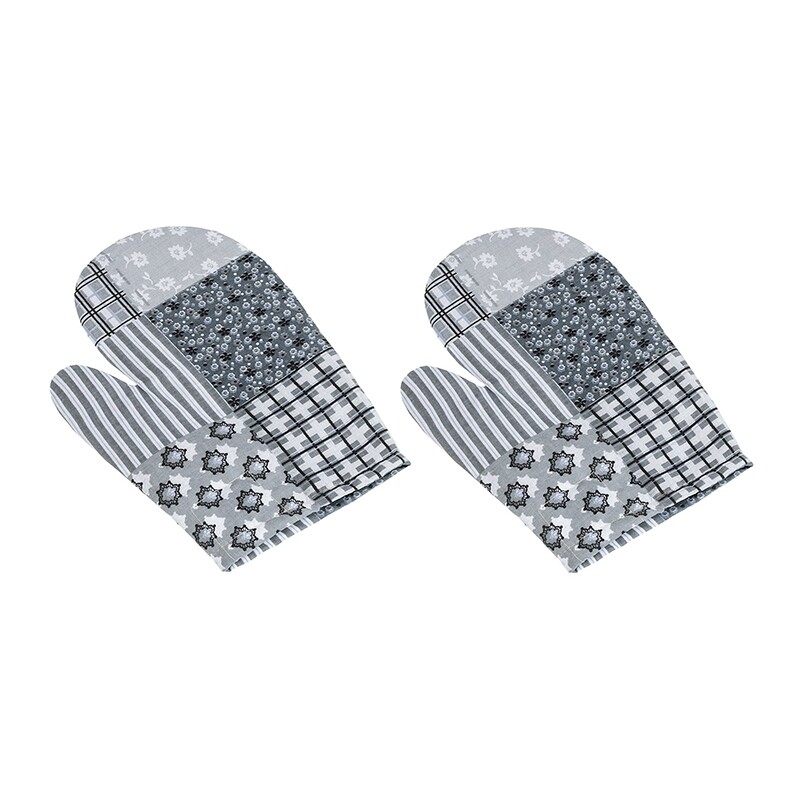 Bellatex Kuchyňská chňapka Patchwork šedá