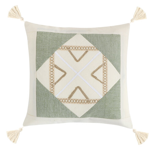 Bellatex Povlak na polštářek Peru zelená