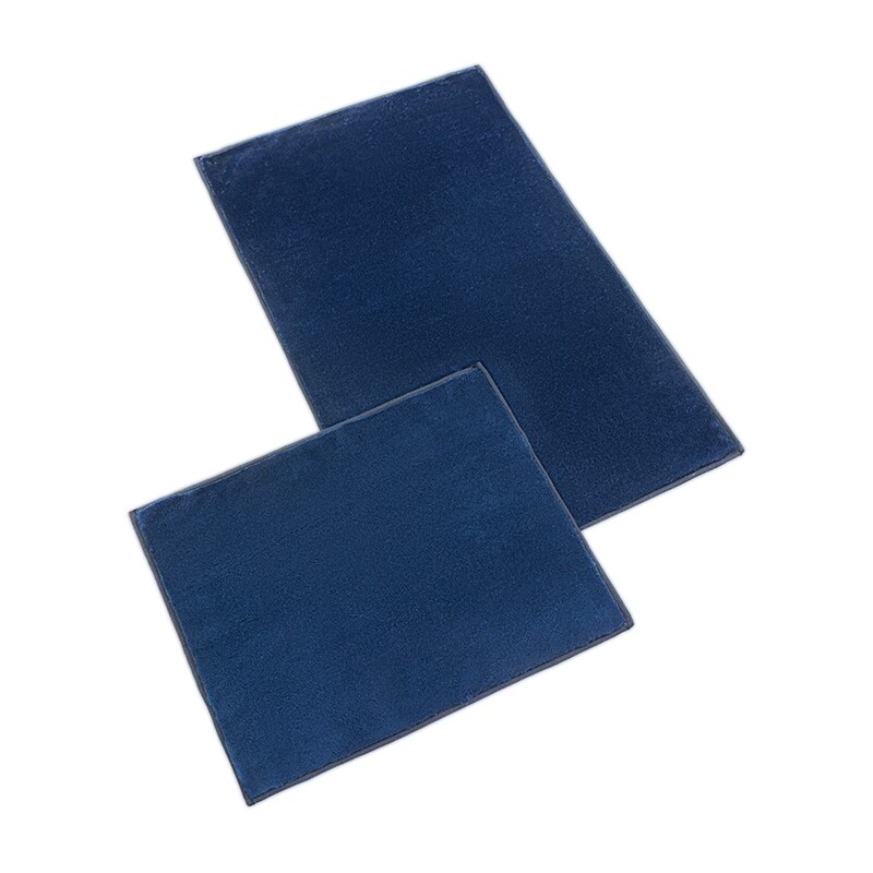 Bellatex Sada Koupelnových předložka bez výkroje BANYGOLD tmavě modrá