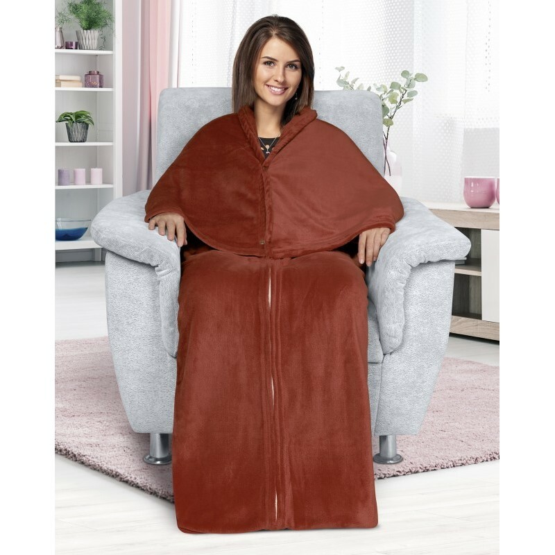 Bellatex Televizní pytel Korall hnědá