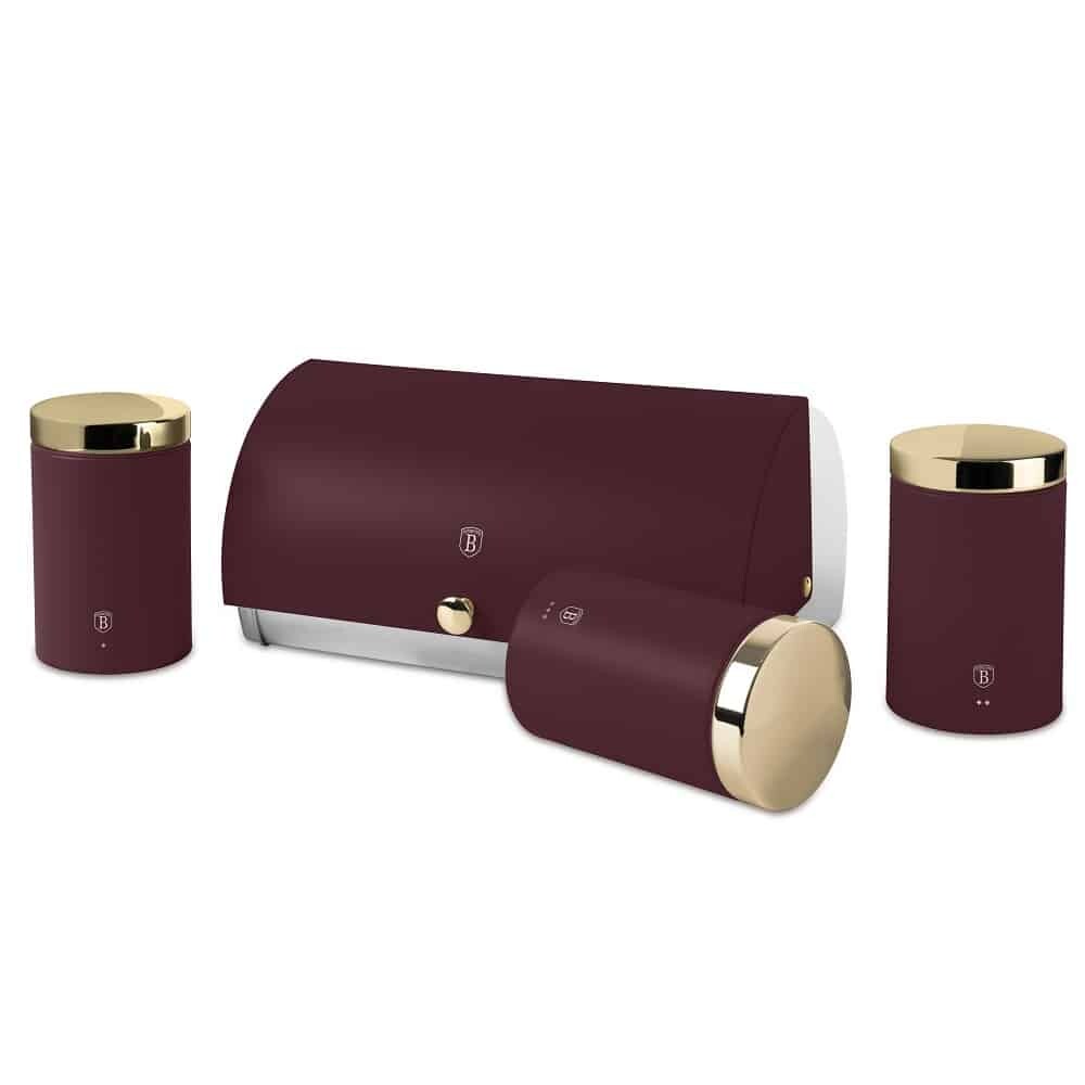 BerlingerHaus Chlebník a sada dóz na potraviny Leonardo