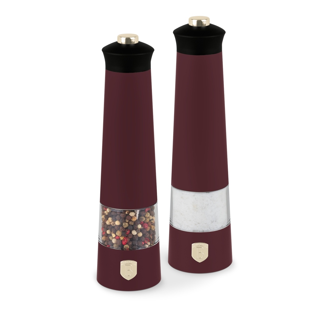 BerlingerHaus Elektrický mlýnek na pepř a sůl Leonardo