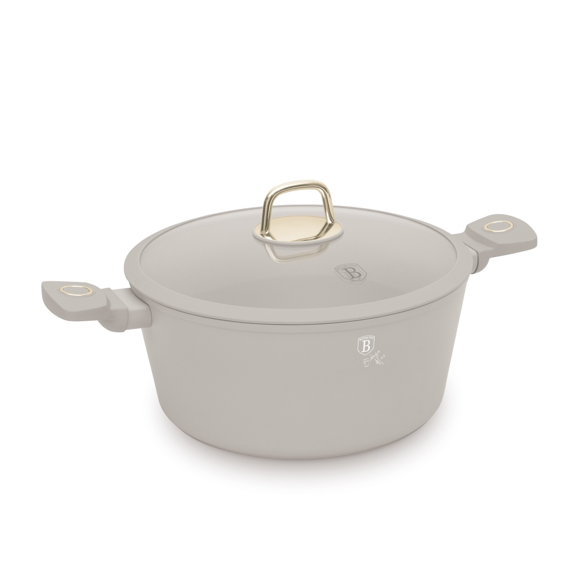 BerlingerHaus Kastrol s titanovým povrchem a poklicí Sahara 28 cm