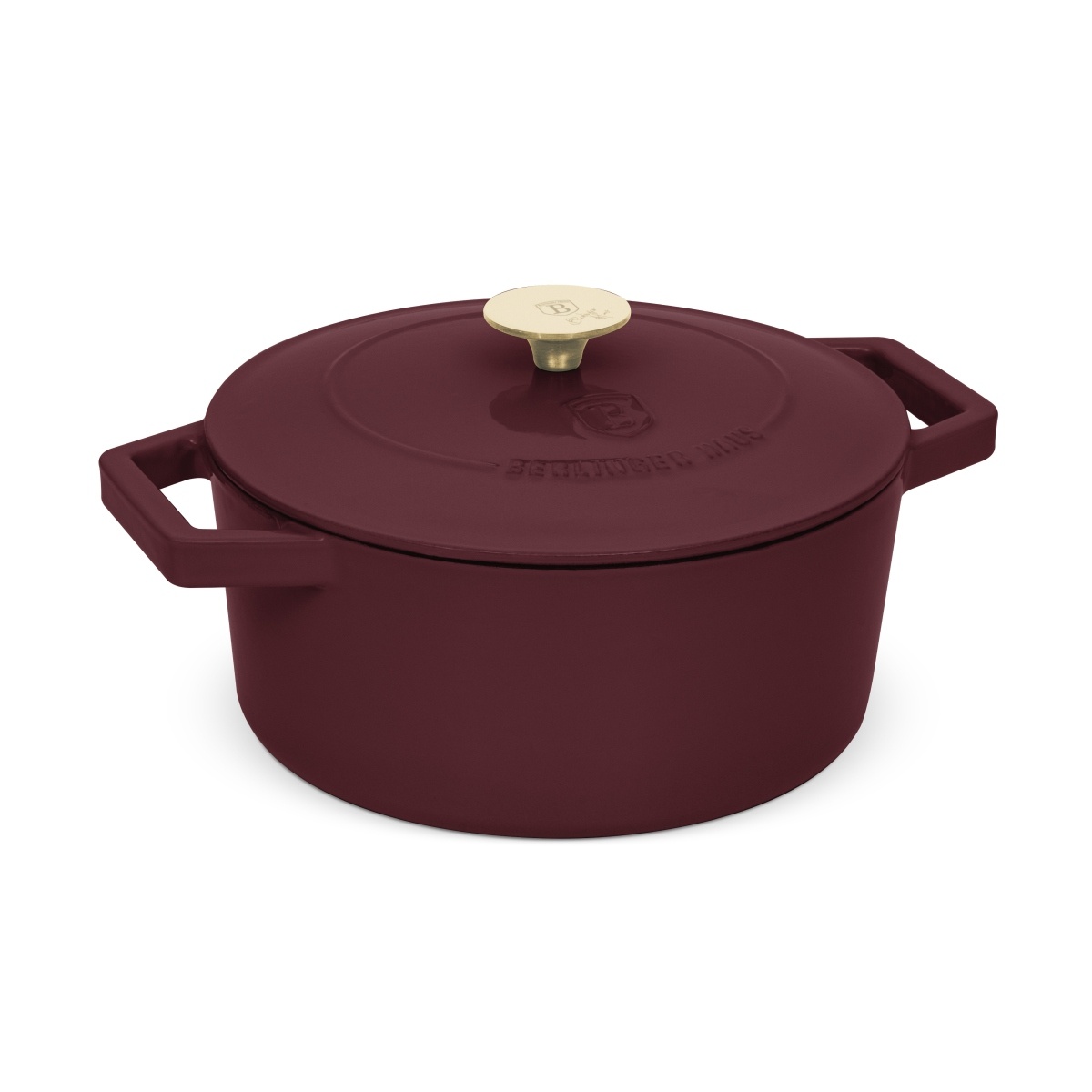 BerlingerHaus Pekáč litinový s poklicí Leonardo 24 cm