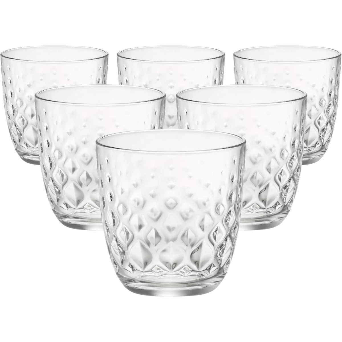 Bormioli Rocco 6dílná sada sklenic Glit