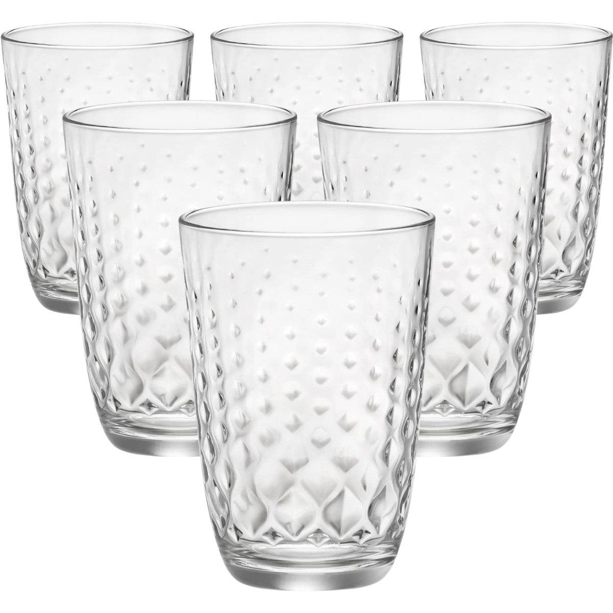 Bormioli Rocco 6dílná sada sklenic Glit