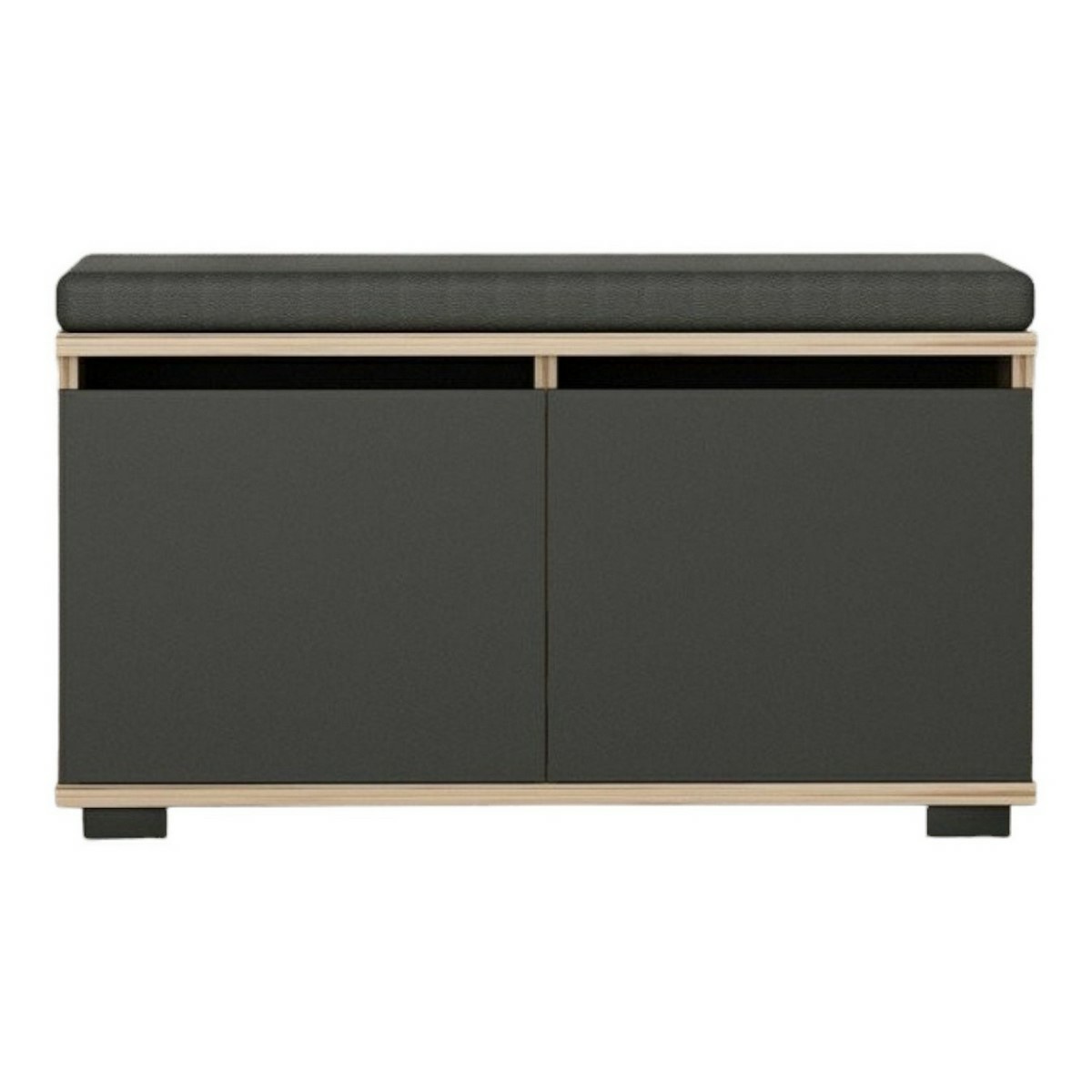 Botník Drago Walnut and Black