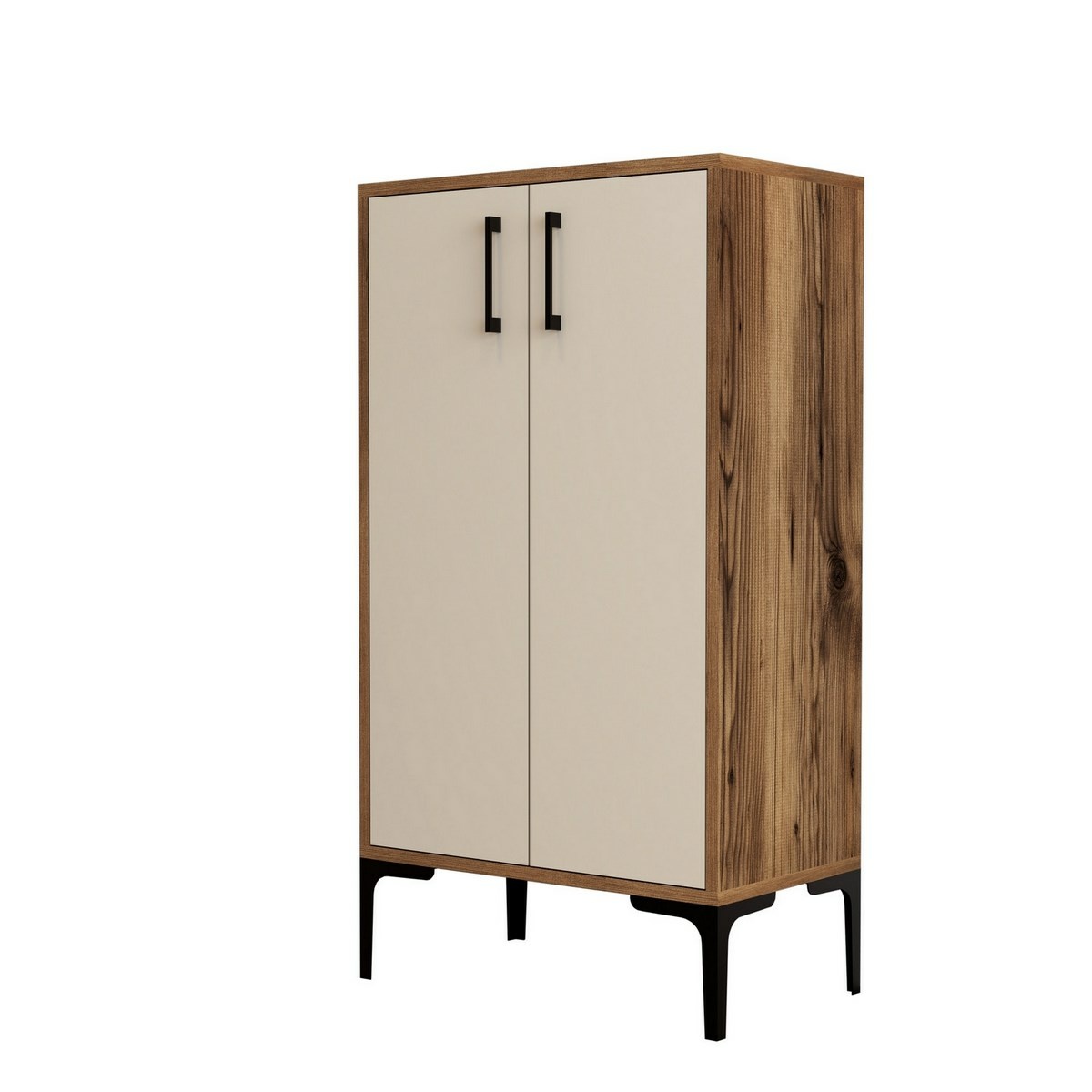 Botník Prag Walnut and Cream