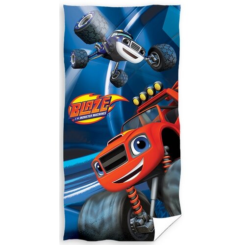 Carbotex Dětská osuška Plamínek a Čtyřkoláci Blaze a Darington
