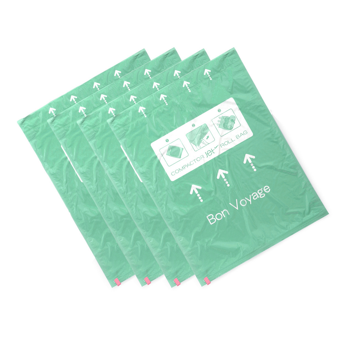 Compactor Sada cestovních vakuových pytlů Jet Roll Bags L 50 l