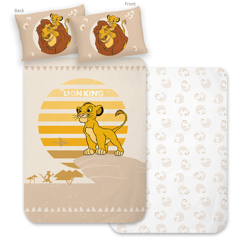 Dětské povlečení do postýlky Lví Král Malý Simba