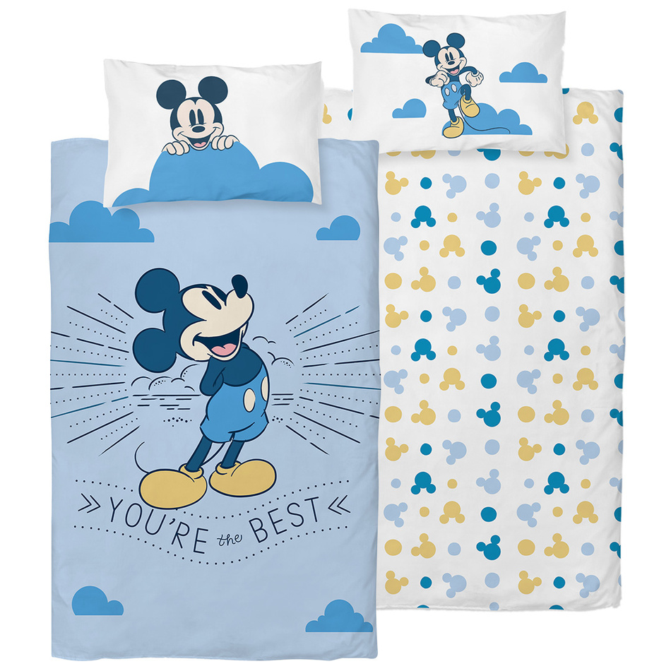 Dětské povlečení do postýlky Mickey Mouse Jsi Nejlepší