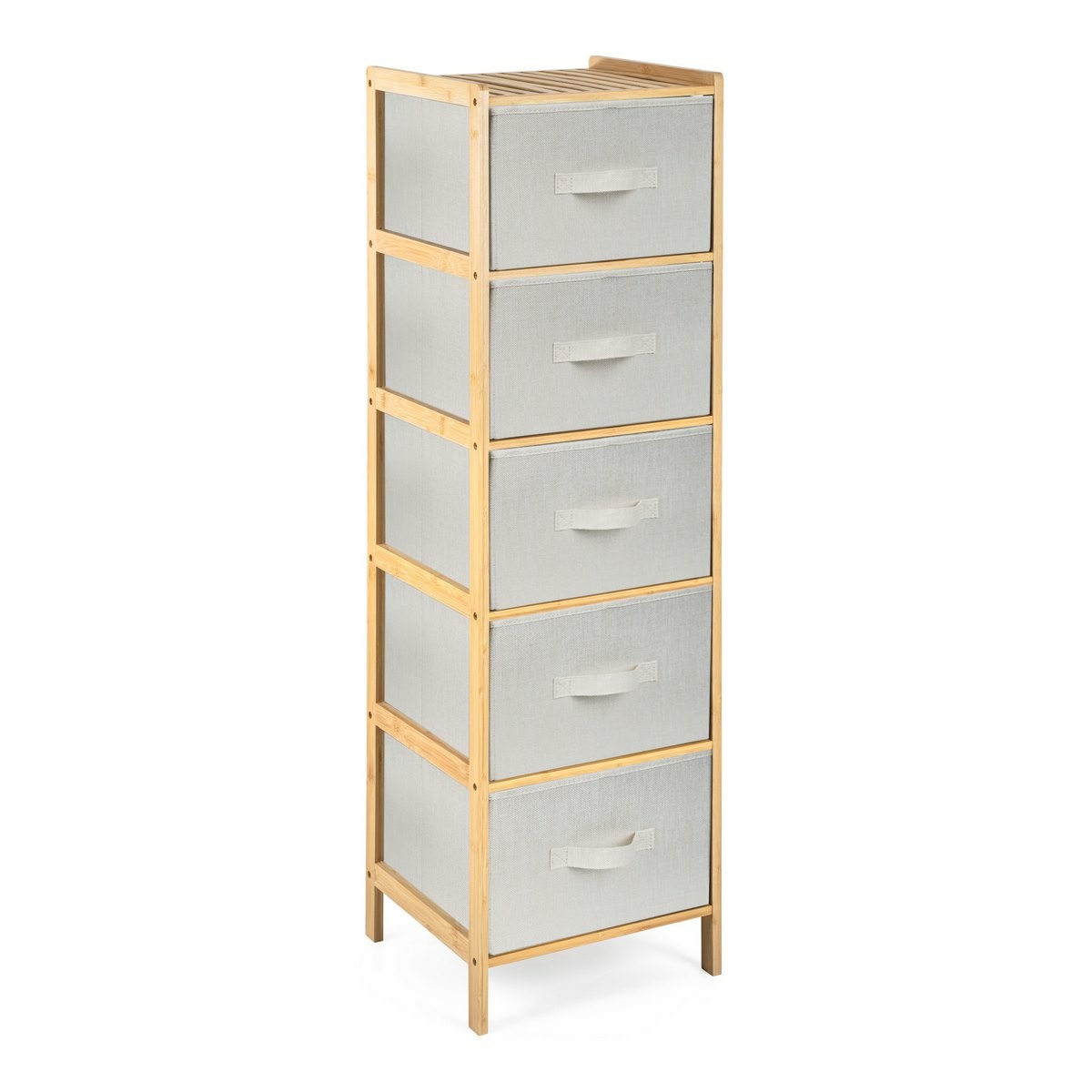 G21 Bambusový regál s košíky