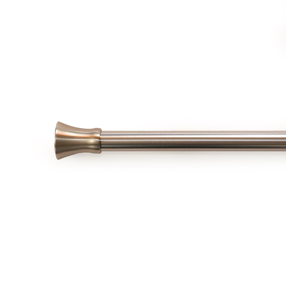 Gardinia Roztažitelná garnýž ocel Konus