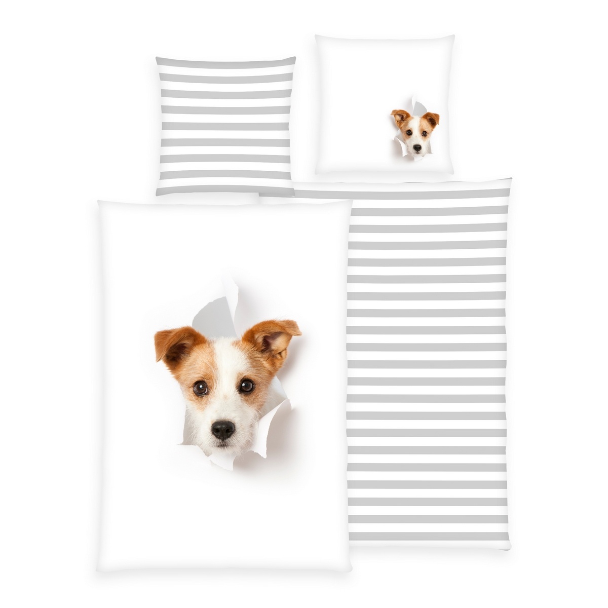 Herding Dětské bavlněné povlečení Dog