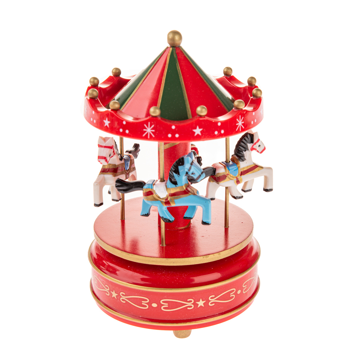 Hrací kolotoč s koníky