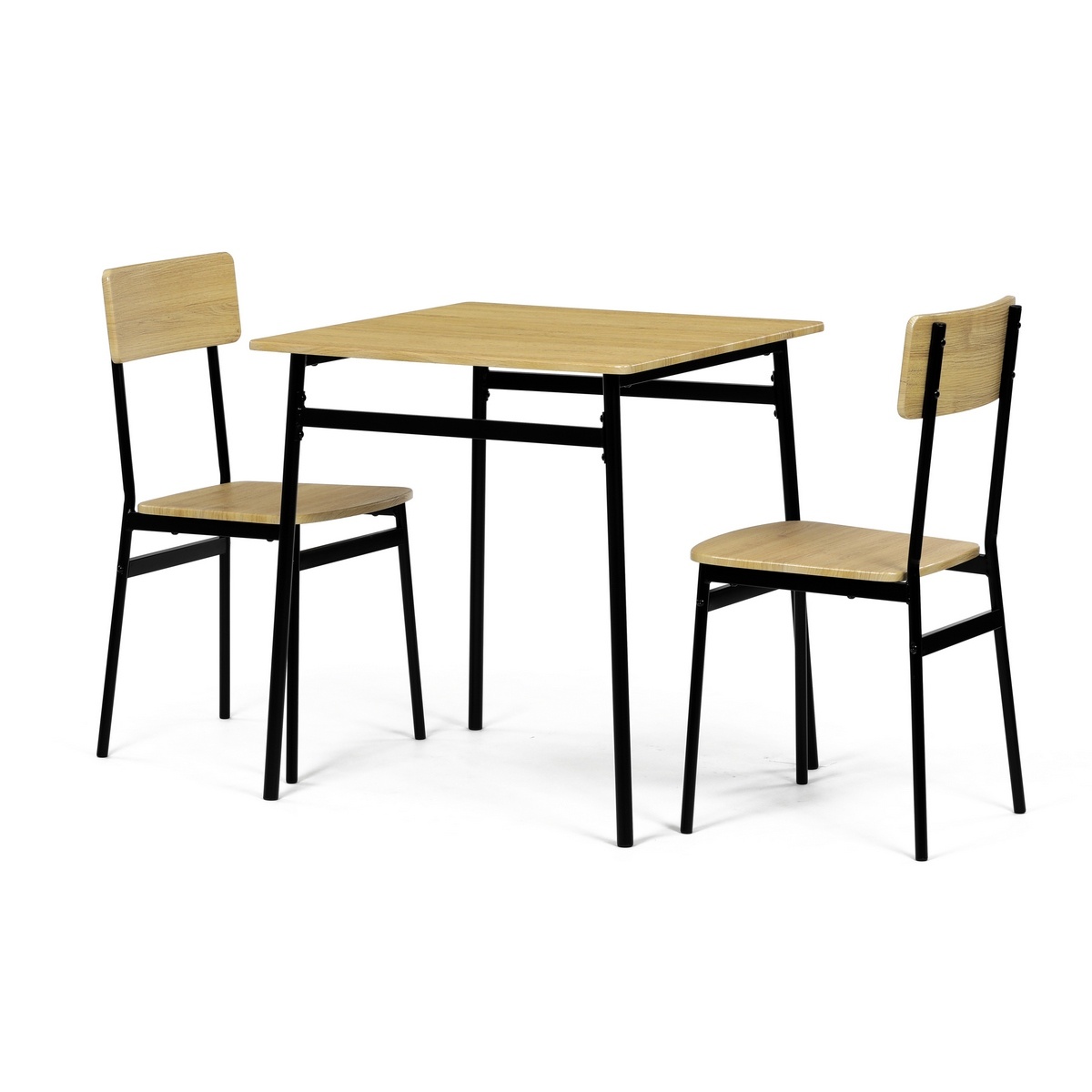 Jídelní set Industrial se 2 židlemi