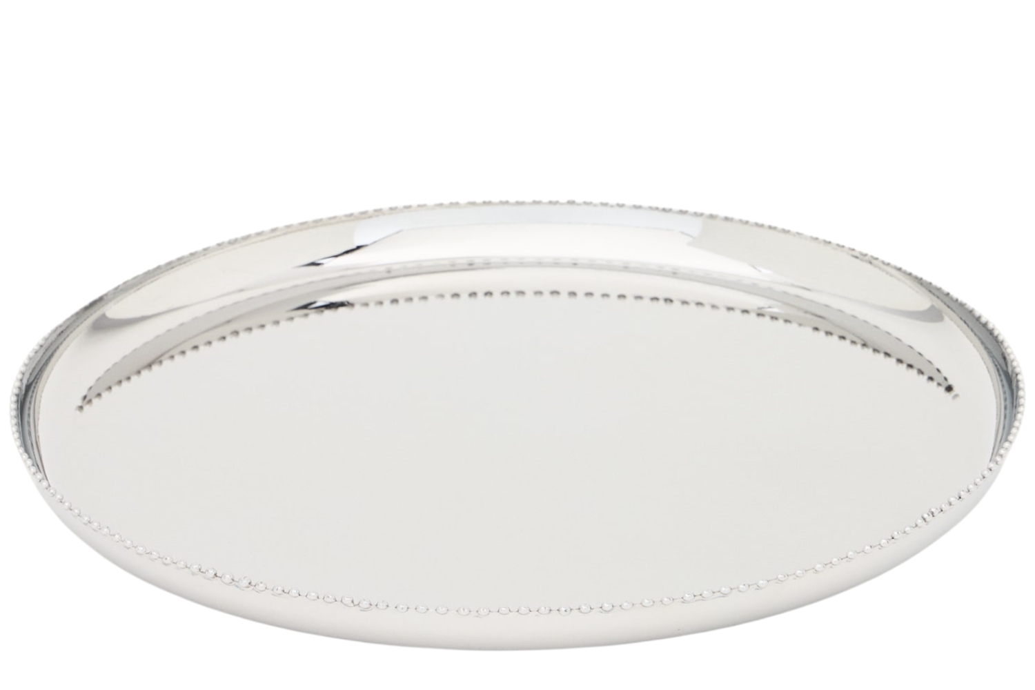 Kave Home Nerezový tác Nirela Ø 36 cm