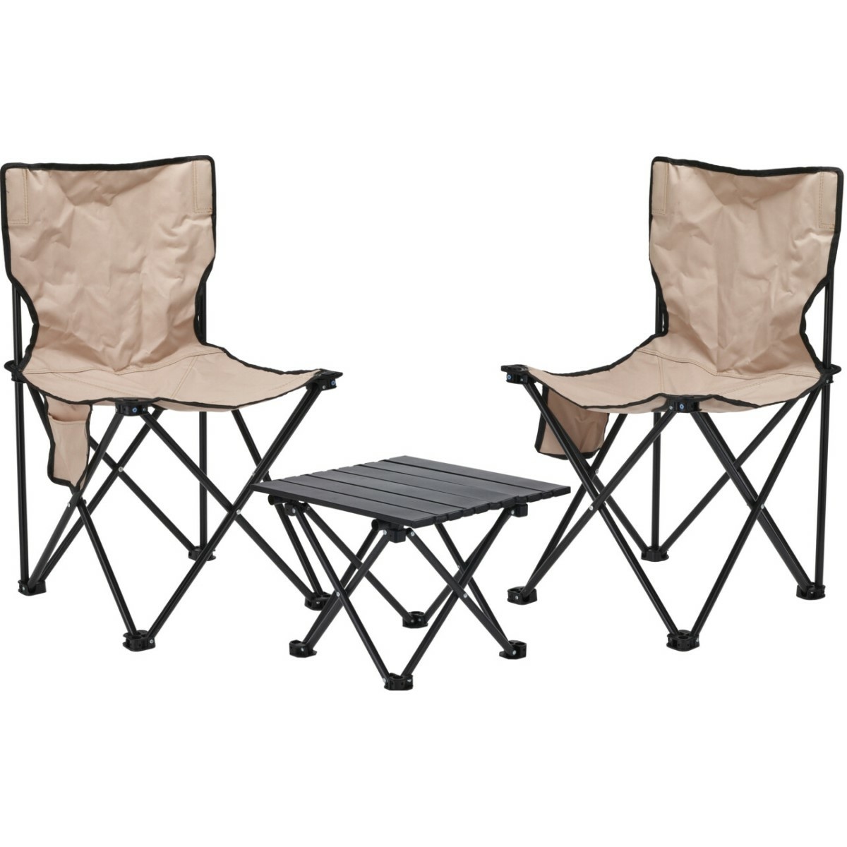 Kempingový set židlí se stolečkem 3 ks
