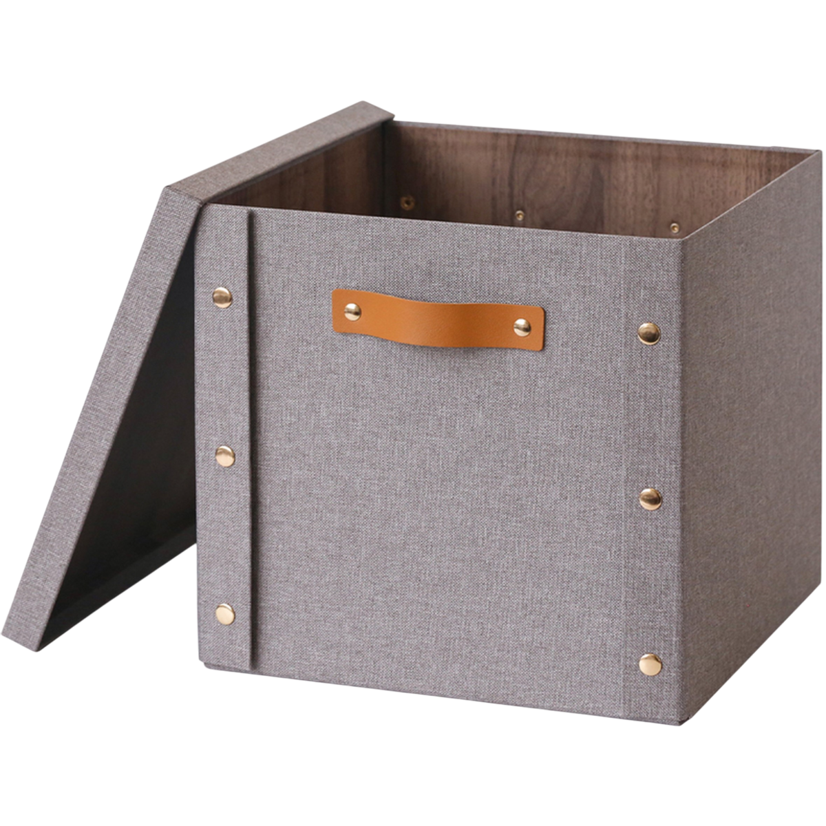 Kitchisimo Sada 2 úložných krabic s víkem 30 × 30 × 28 cm