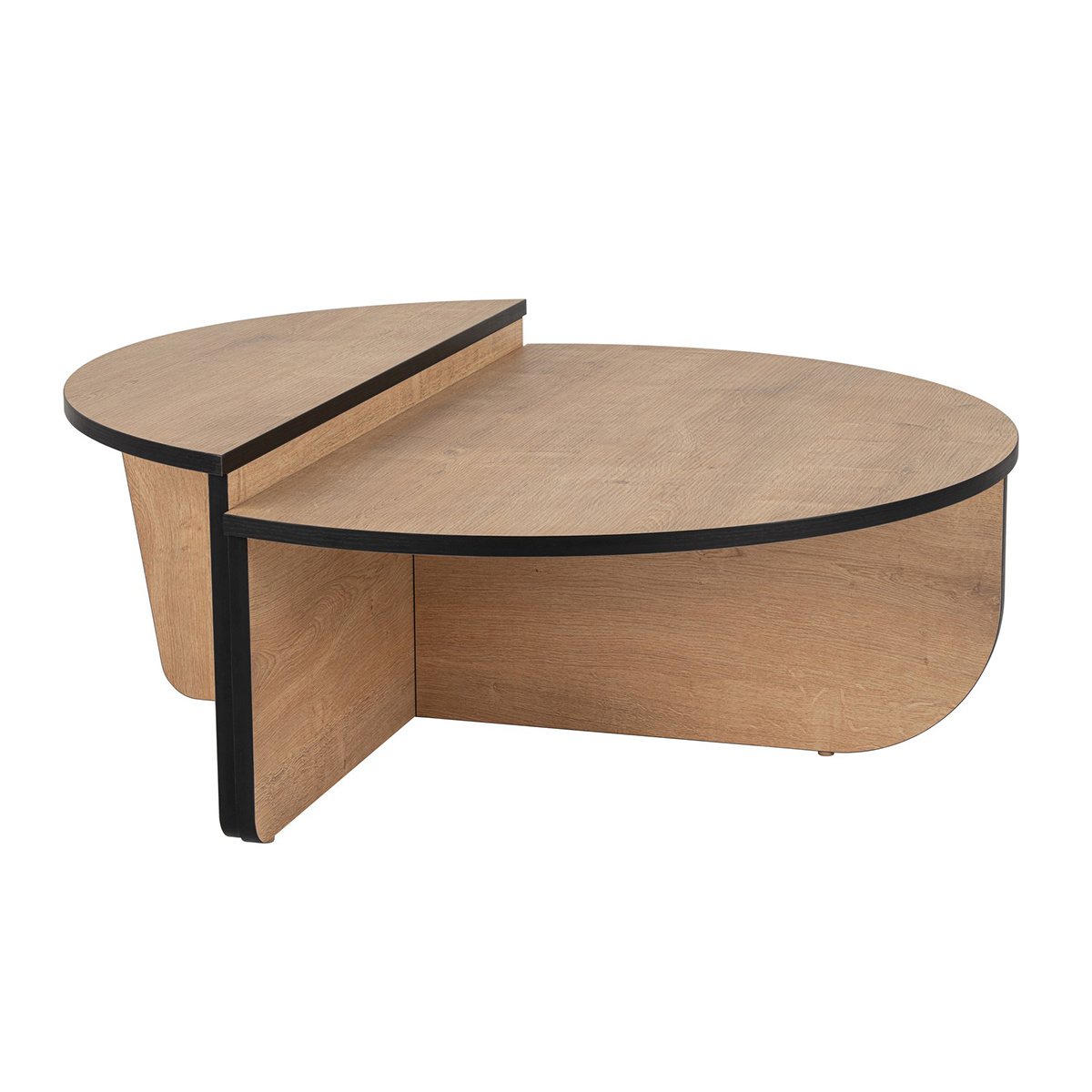 Konferenční stolek Orion Honey Oak Black