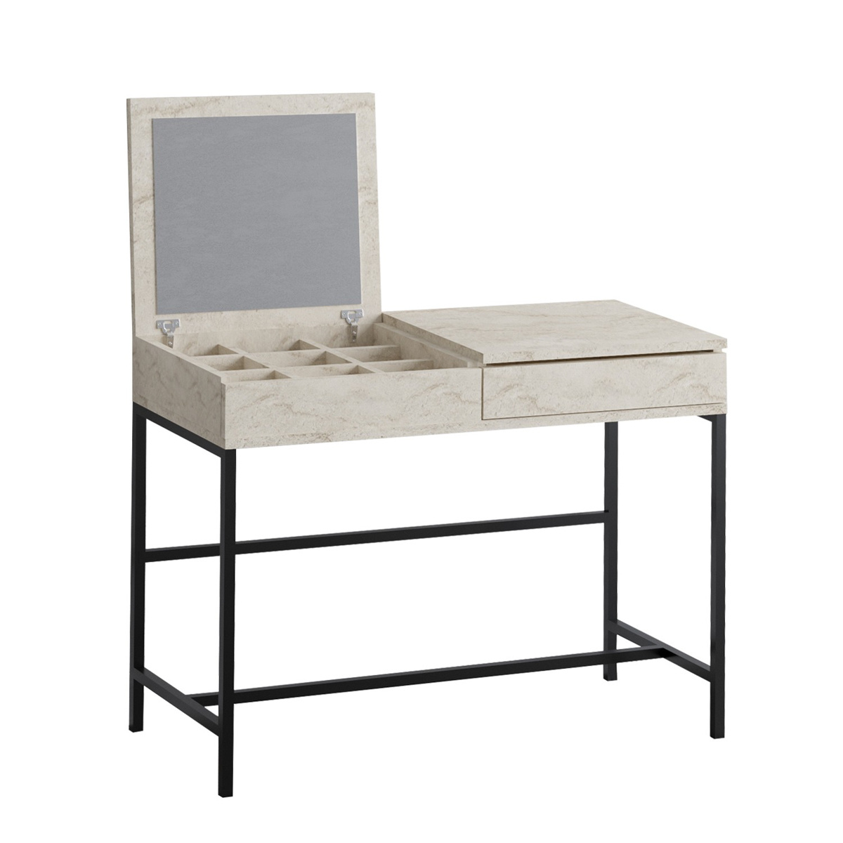 Kosmetický stůl Linda Travertine