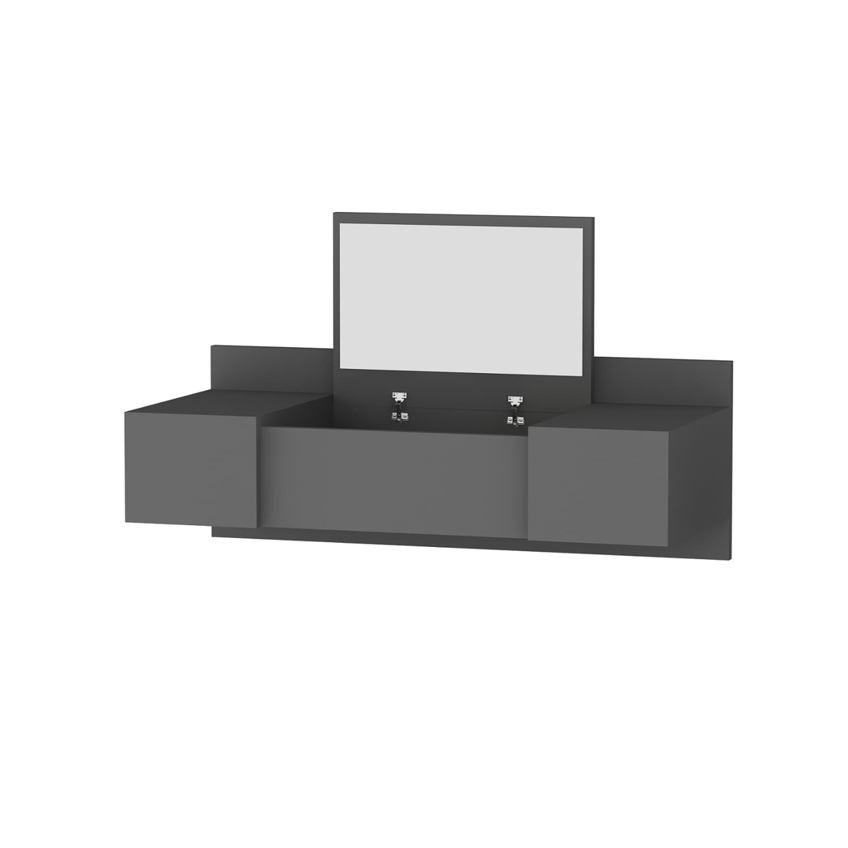 Kosmetický stůl Zakkum Anthracite