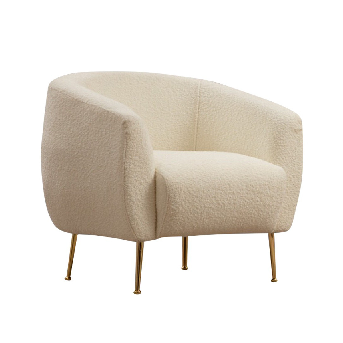 Křeslo Eses Cream Bouclette