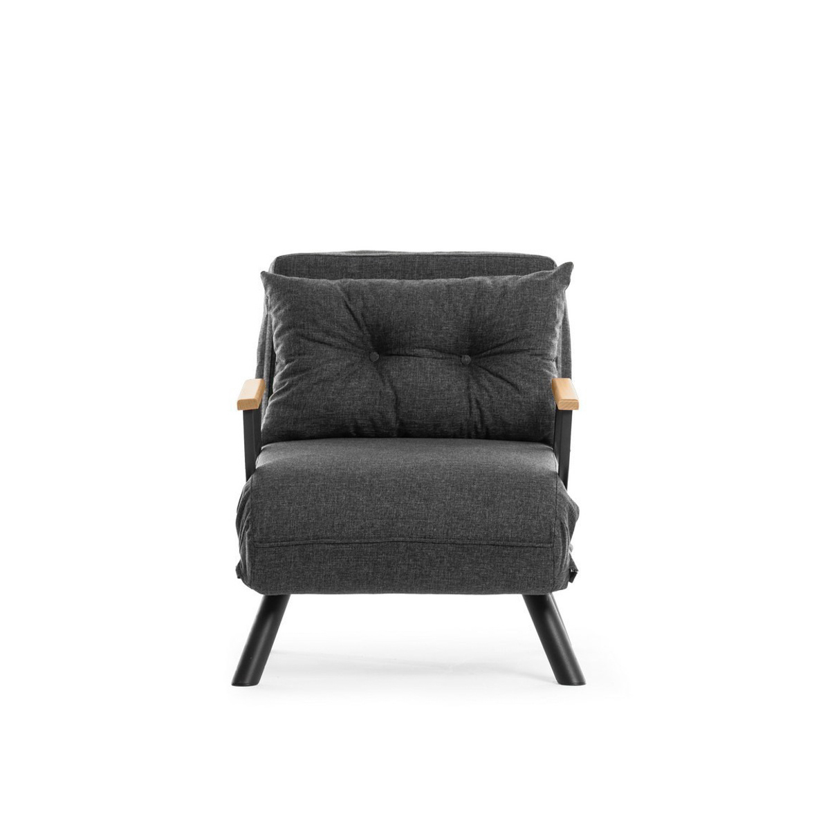 Křeslo Sando Single Dark Grey