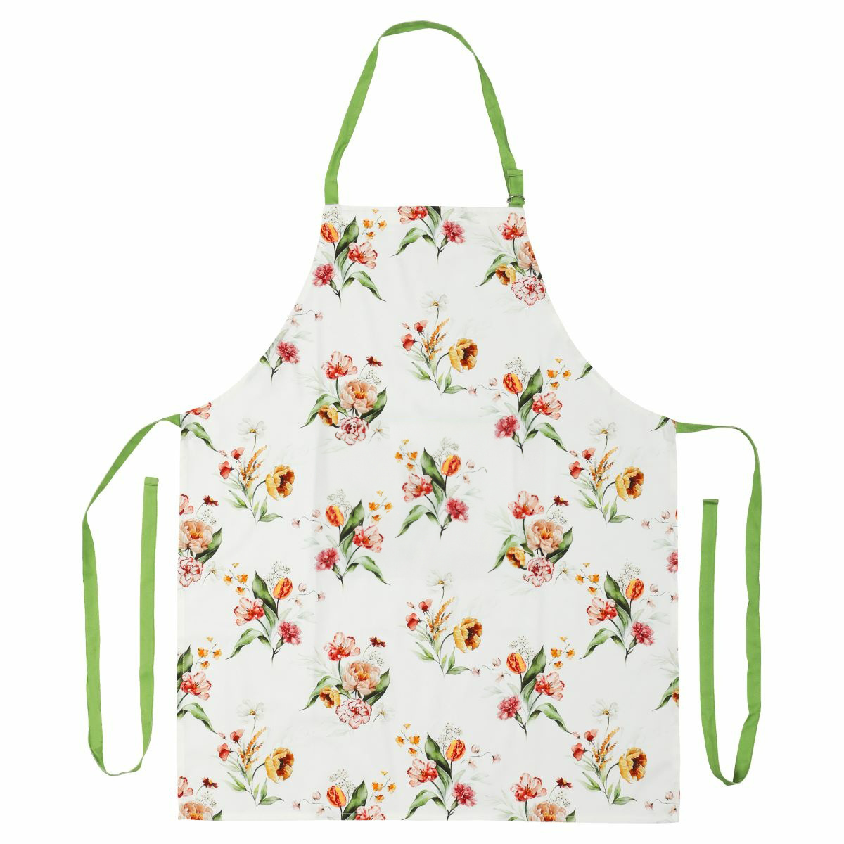 Kuchyňská zástěra Pivoňky v barvách pozdního léta