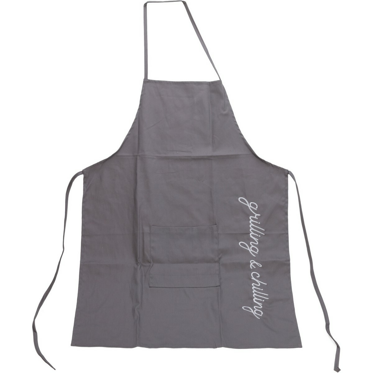 Kuchyňská zástěra antracitová