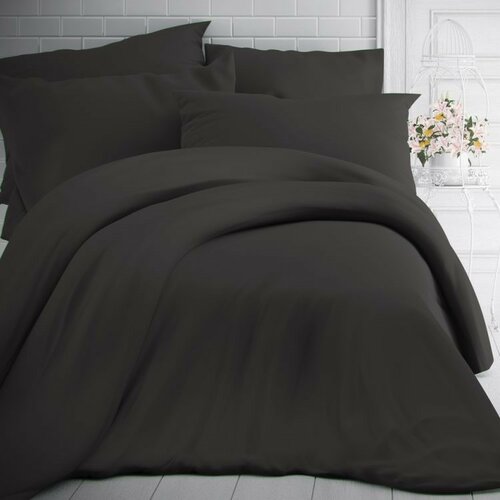 Kvalitex Bavlněné povlečení tmavě šedá